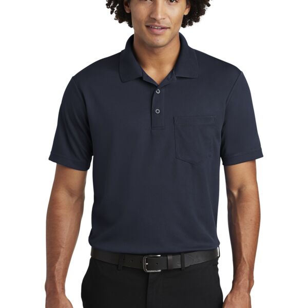 ® PosiCharge ® RacerMesh ® Pocket Polo Thumbnail