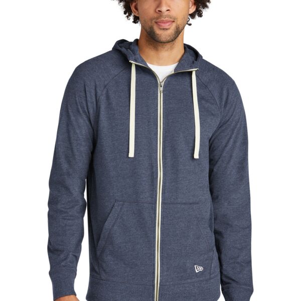 ® Sueded Cotton Blend Full Zip Hoodie Thumbnail