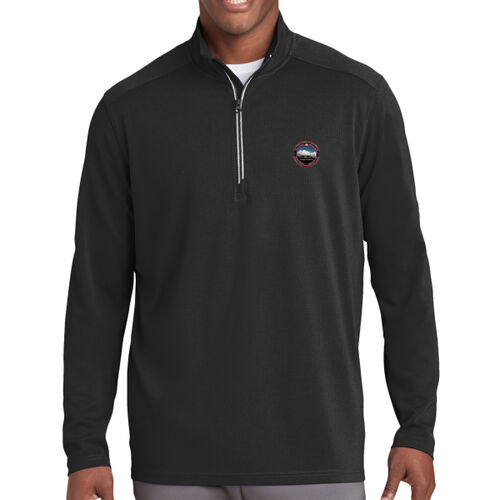 Sport Wick ® Textured 1/4 Zip Pullover Thumbnail