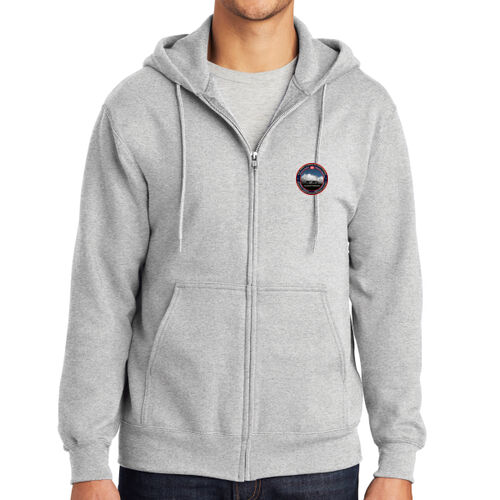Essential Fleece Full Zip Hooded Sweatshirt Thumbnail