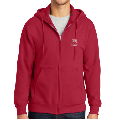  Essential Fleece Full Zip Hooded Sweatshirt Thumbnail