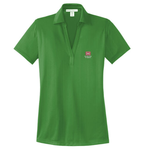  Ladies Performance Fine Jacquard Polo Thumbnail